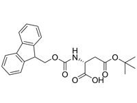 N-[(9H-芴-9-基甲氧基)羰基]-D-天冬氨酸4-叔丁酯，98%（HPLC)